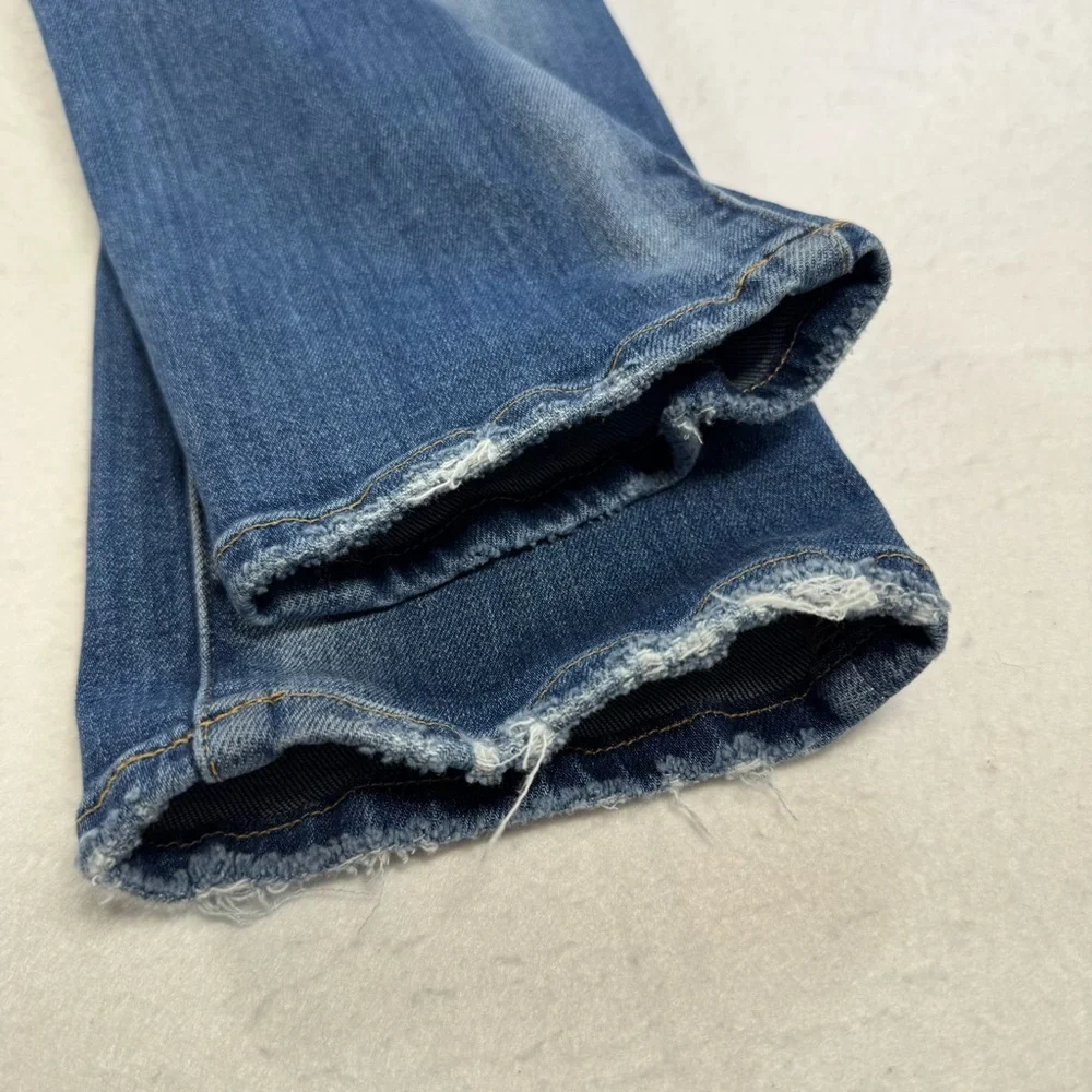 Good American Women’s 4 Good Legs Straight Jeans Indigo271 - Picture 12 of 16